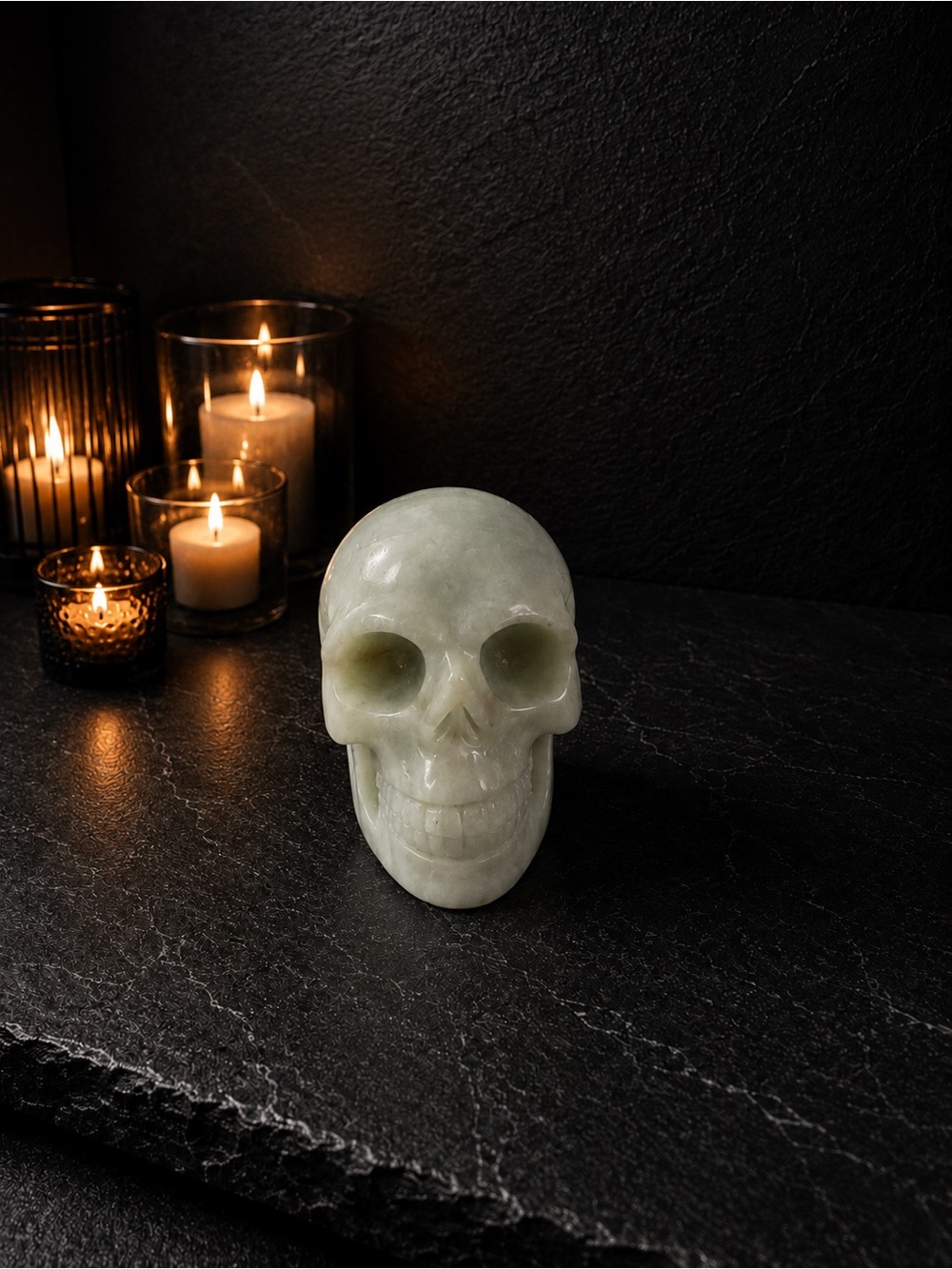 Carribean Calcite Skull